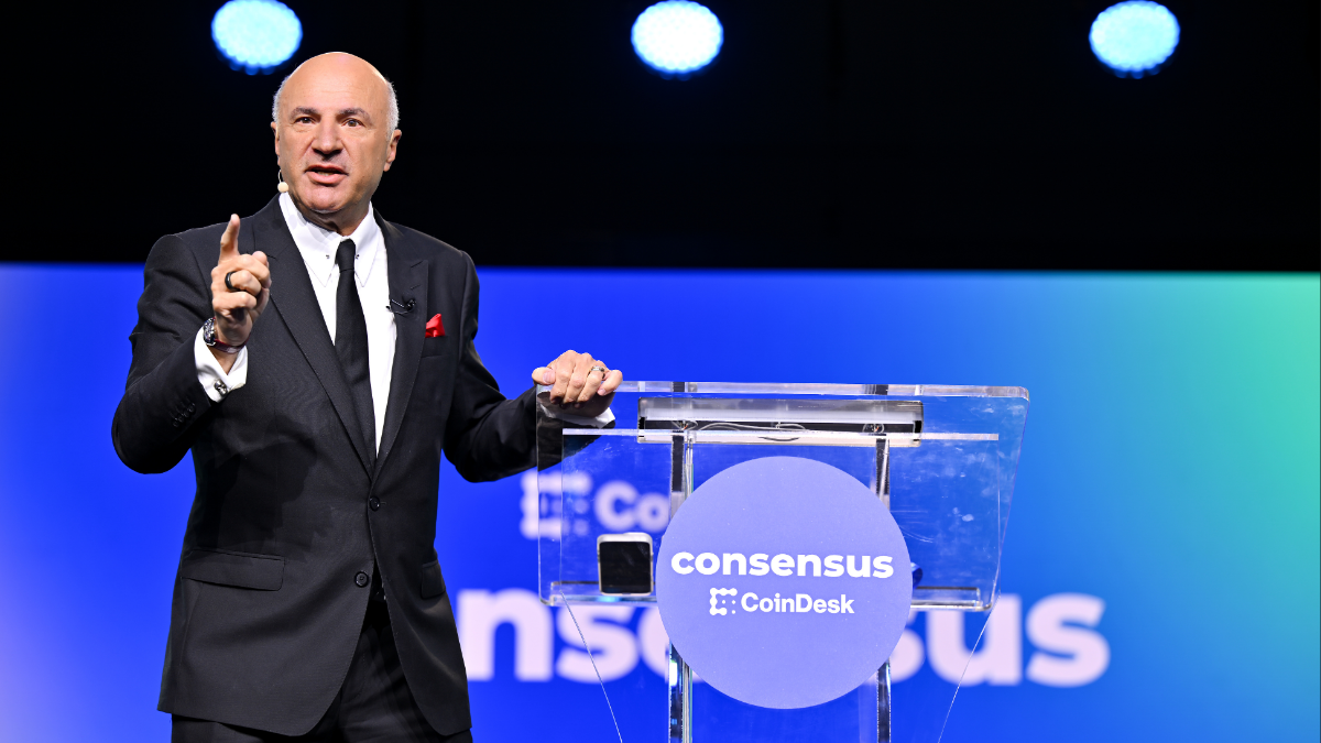 Kevin O'Leary at Consensus 2025
